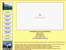 Tablet Screenshot of ferienhaus-am-aschaubichl.de